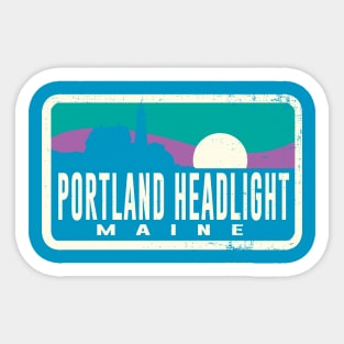 Ladies Vintage Ptl. Headlight Sticker